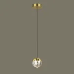 Подвесной светильник Delight Collection MD24001033 MD24001033-1A gold/clear