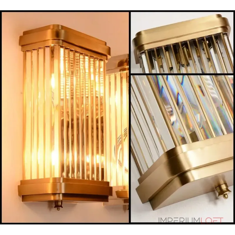 Светильник настенный Delight Collection BRWL7031 BRWL7031 gold от ImperiumLoft