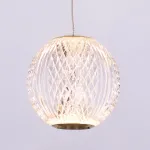 Подвесной светильник Delight Collection Elliot Diamante MD20001012-7A gold от ImperiumLoft