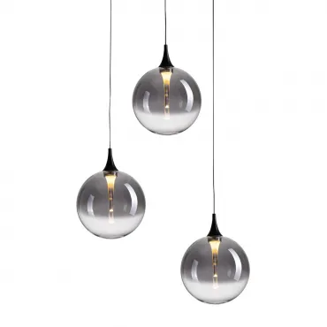 Светильник подвесной Delight Collection MD23001045 MD23001045H-3A black/smoky