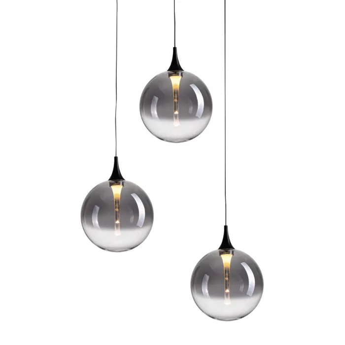 Светильник подвесной Delight Collection MD23001045 MD23001045H-3A black/smoky от ImperiumLoft