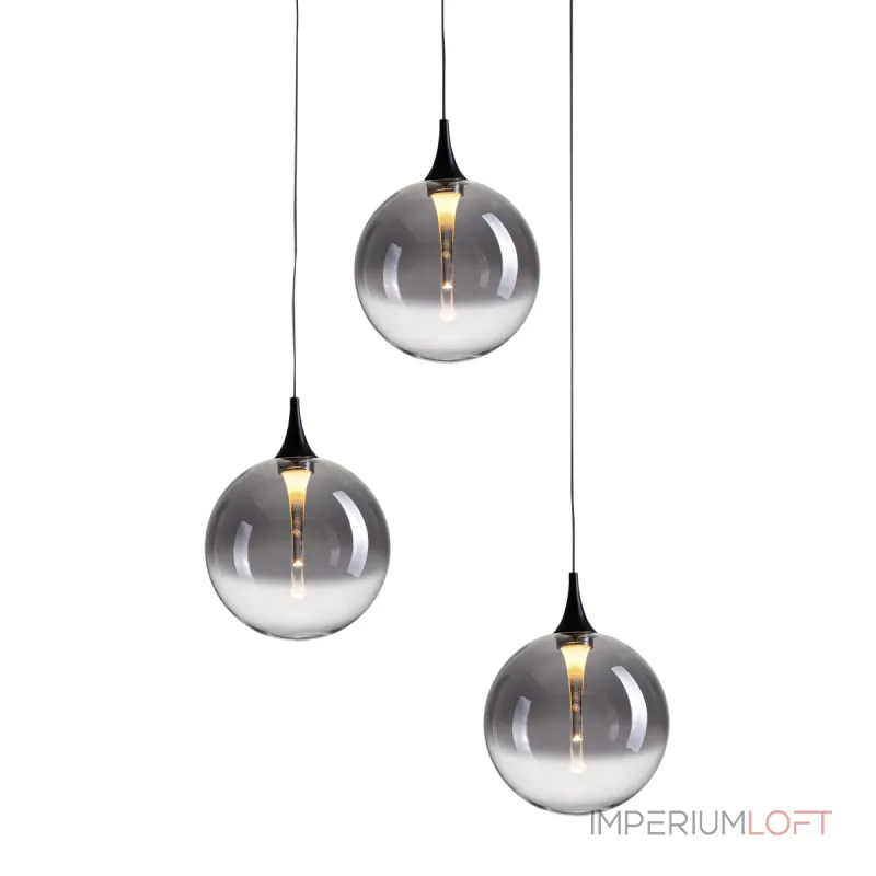 Подвесной светильник Delight Collection MD23001045 MD23001045H-3A black/smoky Подвесной светильник Delight Collection MD23001045 MD23001045H-3A black/smoky