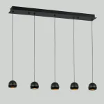 Подвесной светильник Delight Collection MD21001034 MD21001034-5B black/gold