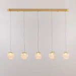 Подвесной светильник Delight Collection MD25030003-5B gold/clear