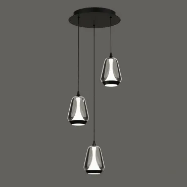 Подвесной светильник Delight Collection MD24001011 MD24001011-3A black/smoky Подвесной светильник Delight Collection MD24001011 MD24001011-3A black/smoky