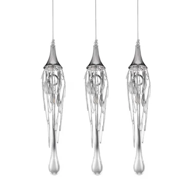 Подвесной светильник Delight Collection Goddess Tears P68009L-3 chrome