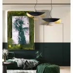Подвесной светильник Delight Collection 8821 8821P/D400 black/gold от ImperiumLoft