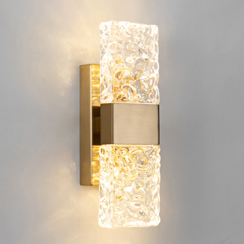Настенный светильник Delight Collection Wall lamp 88068W gold/clear от ImperiumLoft