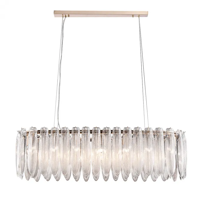 Люстра подвесная Delight Collection Piuma MD22027002-L108 gold от ImperiumLoft