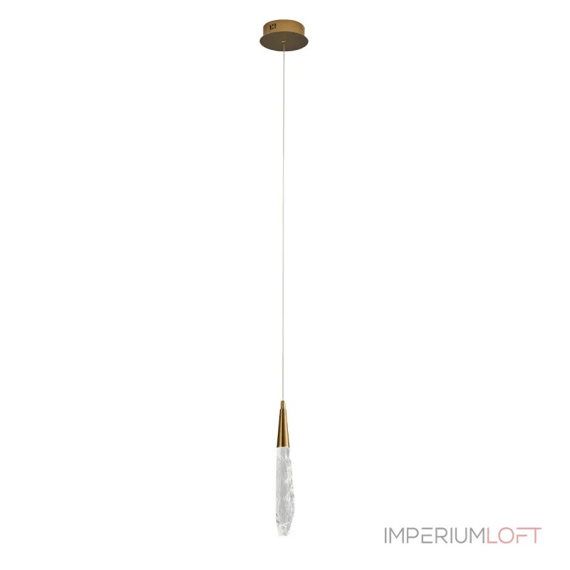 Подвесной светильник Delight Collection OD2438 OD2438-1 gold/clear