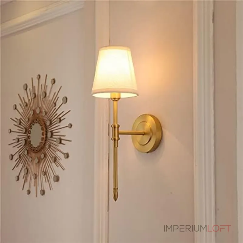 Настенный светильник Delight Collection Wall lamp MT8865-1WL brass Настенный светильник Delight Collection Wall lamp MT8865-1WL brass