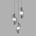 Подвесной светильник Delight Collection MD24030035 MD24030035-3A black/smoky от ImperiumLoft