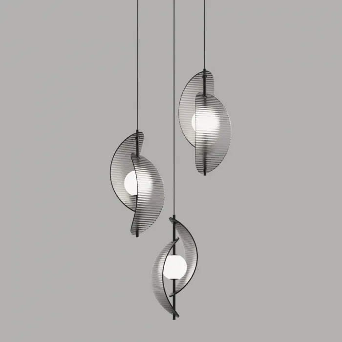 Подвесной светильник Delight Collection MD24030035 MD24030035-3A black/smoky от ImperiumLoft