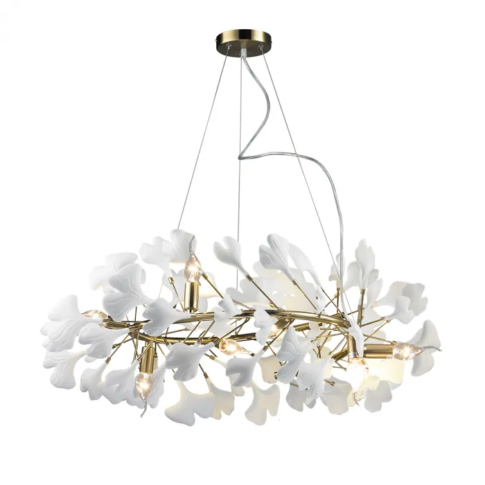Люстра Delight Collection 10881 10881P/R800 gold/white от ImperiumLoft
