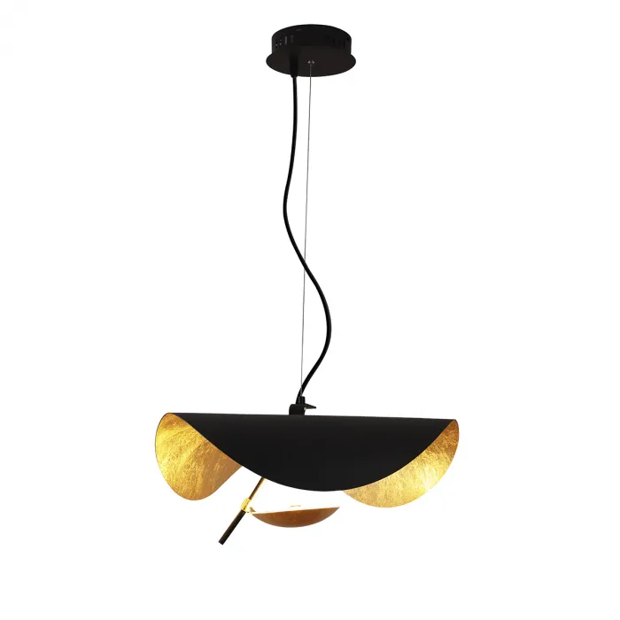 Подвесной светильник Delight Collection 8821 8821P/D400 black/gold от ImperiumLoft