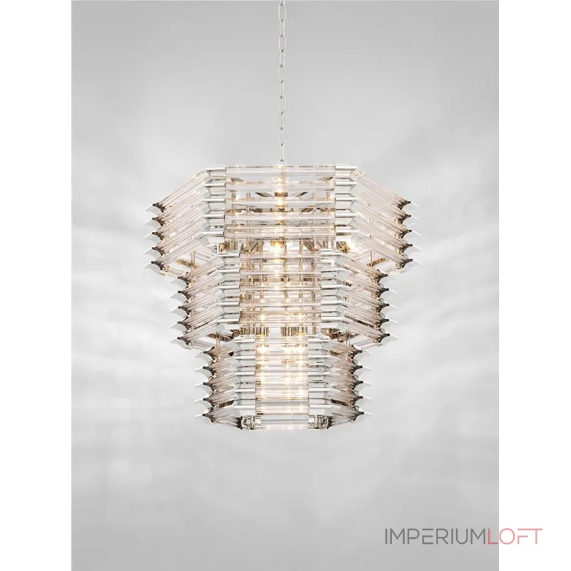 Подвесная люстра Delight Collection Wren KG0970P-12 nickel