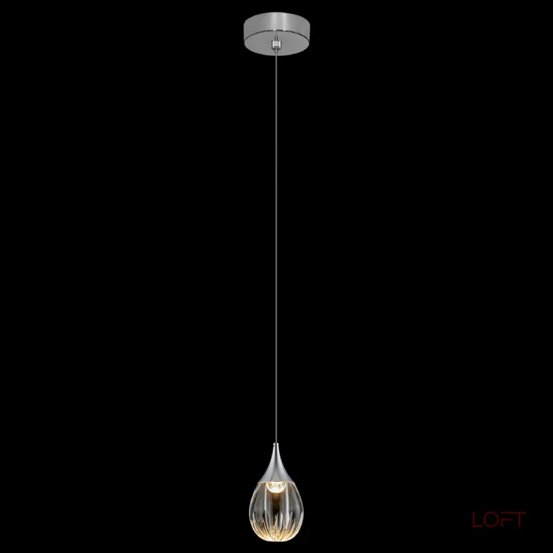 Подвесной светильник Delight Collection Stilla MD24001004-1A chrome/clear