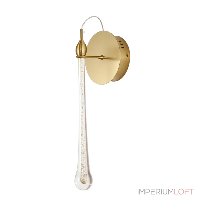 Настенный светильник Delight Collection Teardrop OM8201009-wall gold