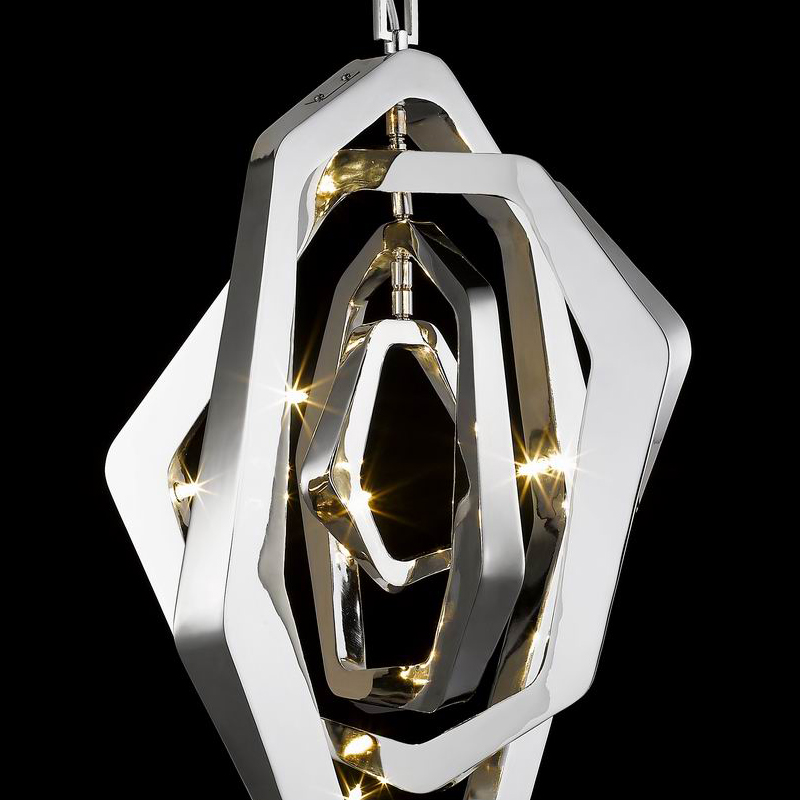 Подвесной светильник Delight Collection Hardy P68020M-7 nickel