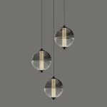 Подвесной светильник Delight Collection MD24022079 MD24022079-3A black/smoky