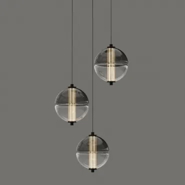 Подвесной светильник Delight Collection MD24022079 MD24022079-3A black/smoky Подвесной светильник Delight Collection MD24022079 MD24022079-3A black/smoky