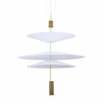 Подвесной светильник Delight Collection 9221P 9221P/3(S) gold/white