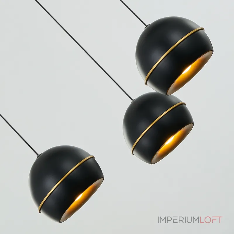 Подвесной светильник Delight Collection MD21001034 MD21001034-5B black/gold