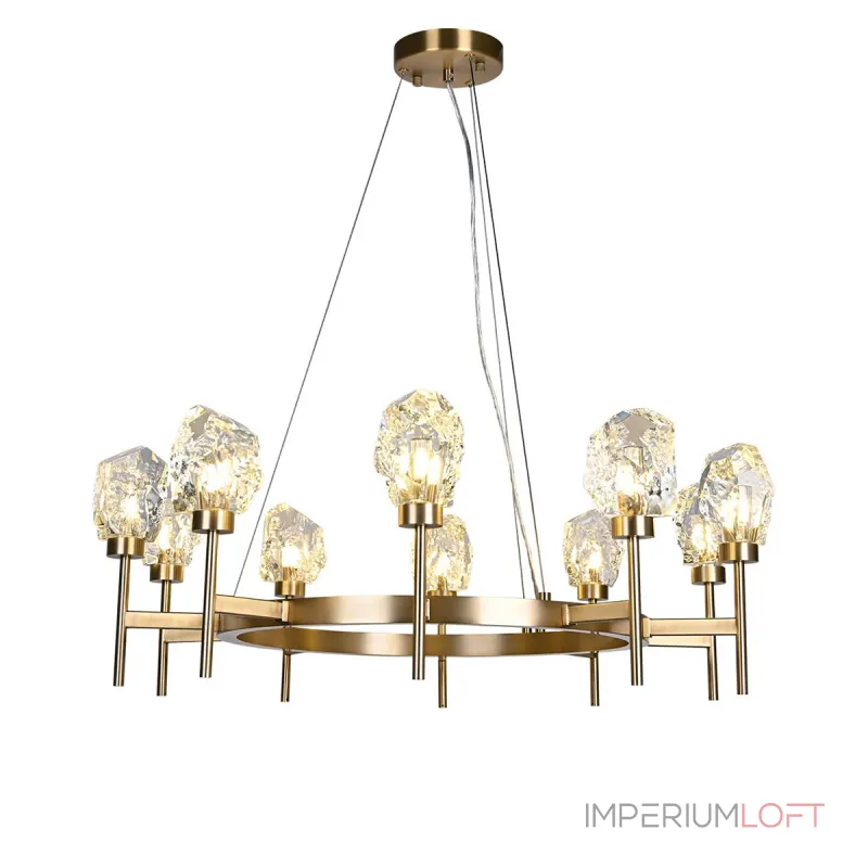 Подвесная люстра Delight Collection Cornwell BRCH9162-10 antique brass