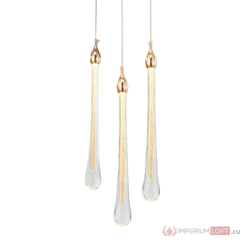 Подвесной светильник Delight Collection Teardrop OM801670-3-G от ImperiumLoft