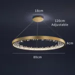 Люстра Delight Collection Bartlett XD-80 gold от ImperiumLoft