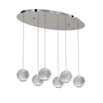 Подвесной светильник Delight Collection Elliot Diamante MD20001012-6A chrome
