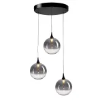 Светильник подвесной Delight Collection MD23001045 MD23001045H-3A black/smoky от ImperiumLoft