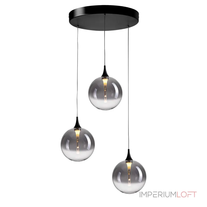 Подвесной светильник Delight Collection MD23001045 MD23001045H-3A black/smoky Подвесной светильник Delight Collection MD23001045 MD23001045H-3A black/smoky