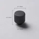 Ручка-кнопка Delight Collection HK009 HK009 black от ImperiumLoft