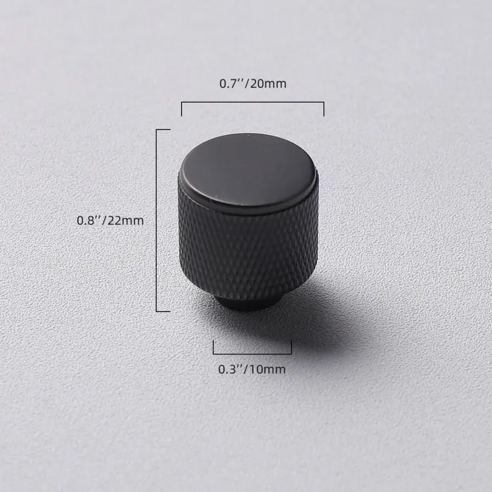 Ручка-кнопка Delight Collection HK009 HK009 black от ImperiumLoft