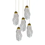Подвесной светильник Delight Collection 111 111-5P gold