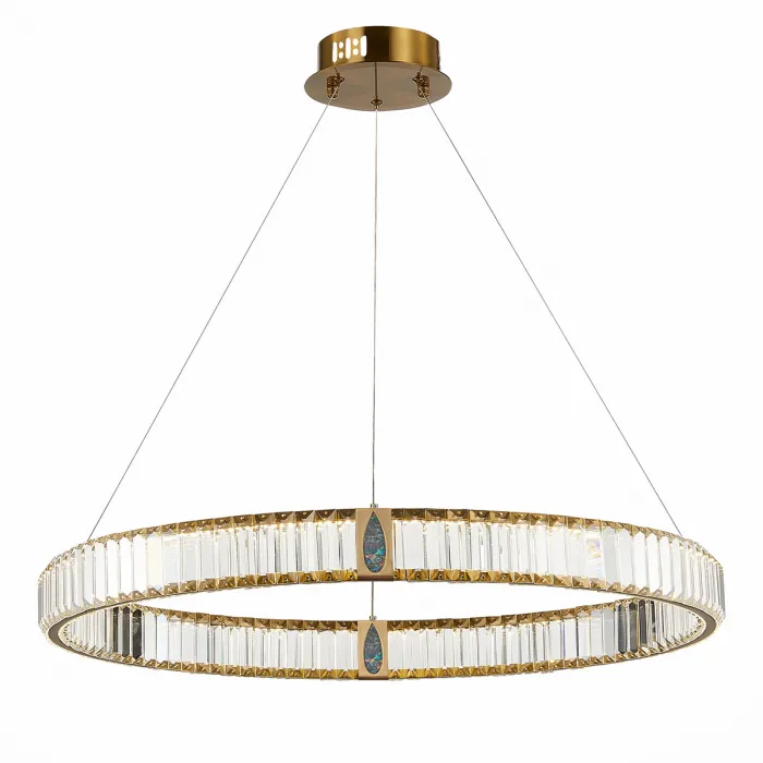 Люстра Delight Collection D8016 D8016P/R/D800 gold/clear от ImperiumLoft