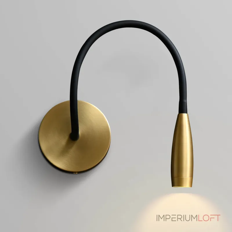 Настенный светильник Delight Collection Wall lamp MT9016-1W brass