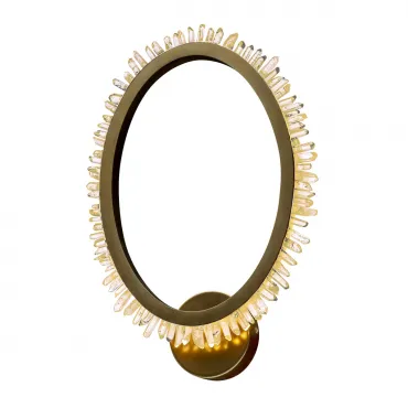 Светильник настенный Delight Collection Quartz Halo MB20020154-1A satin gold