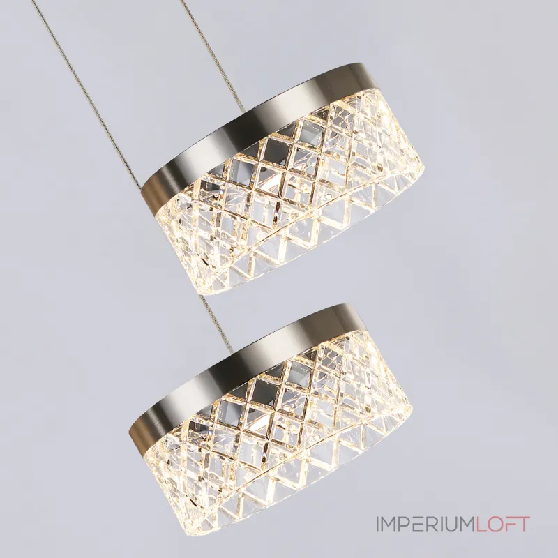 Подвесной светильник Delight Collection Diamond cut MD21020075-5A satin nickel Подвесной светильник Delight Collection Diamond cut MD21020075-5A satin nickel