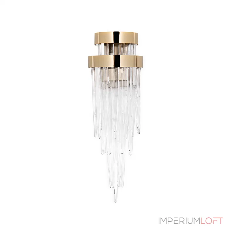 Настенный светильник Delight Collection Babel KM0990W-2 brass