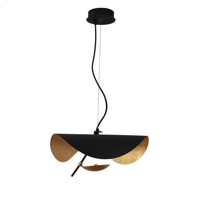 Подвесной светильник Delight Collection 8821 8821P/D400 black/gold от ImperiumLoft