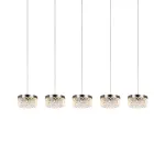 Подвесной светильник Delight Collection Diamond cut MD21020075-5B satin nickel