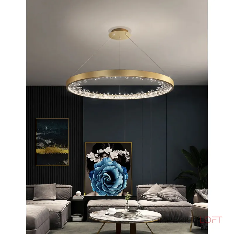 Подвесная люстра Delight Collection Bartlett XD-80 gold