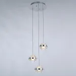 Подвесной светильник Delight Collection Indiana MD22030002-3A chrome/clear