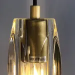 Подвесной светильник Delight Collection MT8851 MT8851-1H bronze/clear
