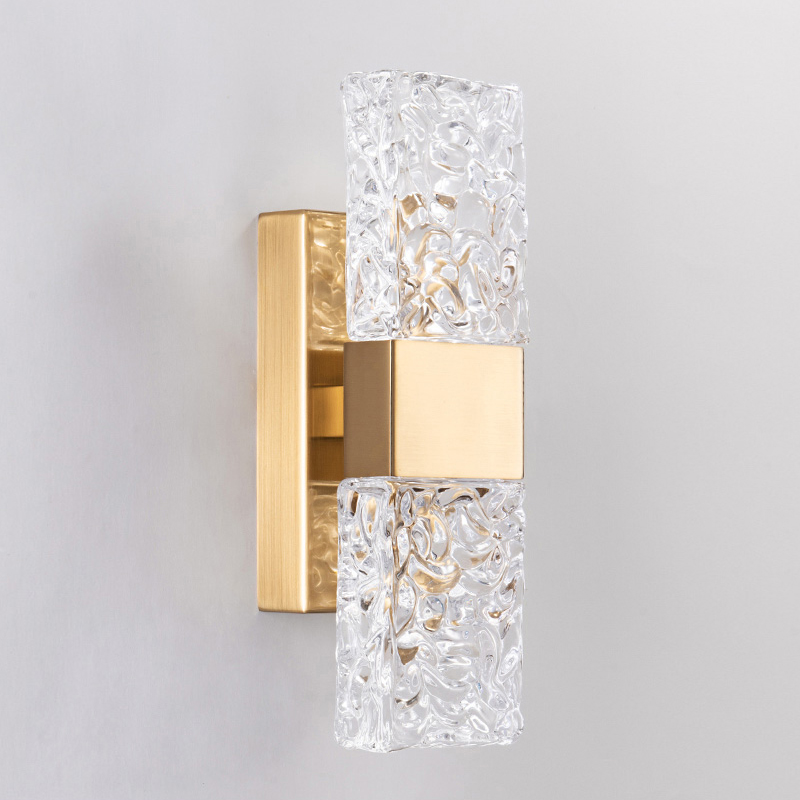 Настенный светильник Delight Collection Wall lamp 88068W gold/clear от ImperiumLoft