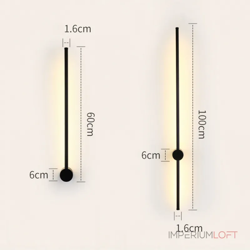 Настенный светильник Delight Collection OM8208 OM820844 black