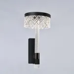 Настенный светильник Delight Collection Diamond cut MB21020075-1A matt black