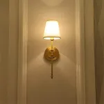 Настенный светильник Delight Collection Wall lamp MT8865-1WL brass